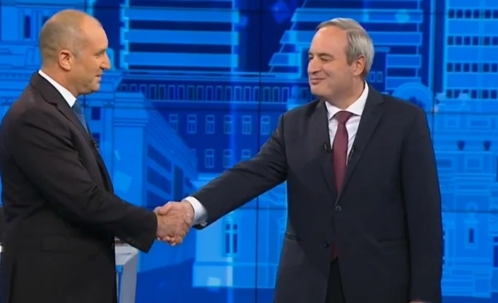 НА ФИНАЛА на дебата: Герджиков каза на Радев, че не е било страшно, той отговори, че не е от плашливите